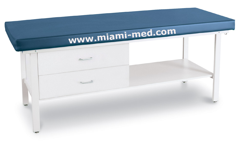 TREATMENT TABLE WITH WITH FACE SLIT AND DRAWER MODULE